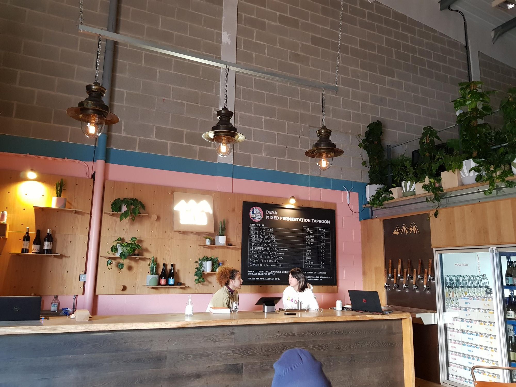 Inside Mixed Fermentation taproom. (Bar). Published on 04-07-2022