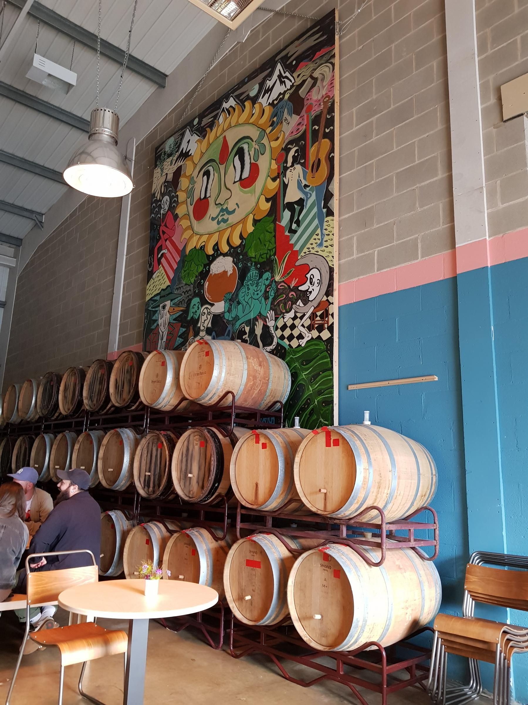 Interior of Mixed Fermentation taproom. (Bar). Published on 04-07-2022