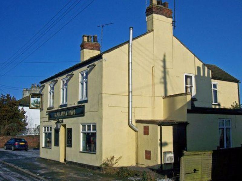 Railway Inn, Barnetby. (Pub). Published on 31-03-2016 