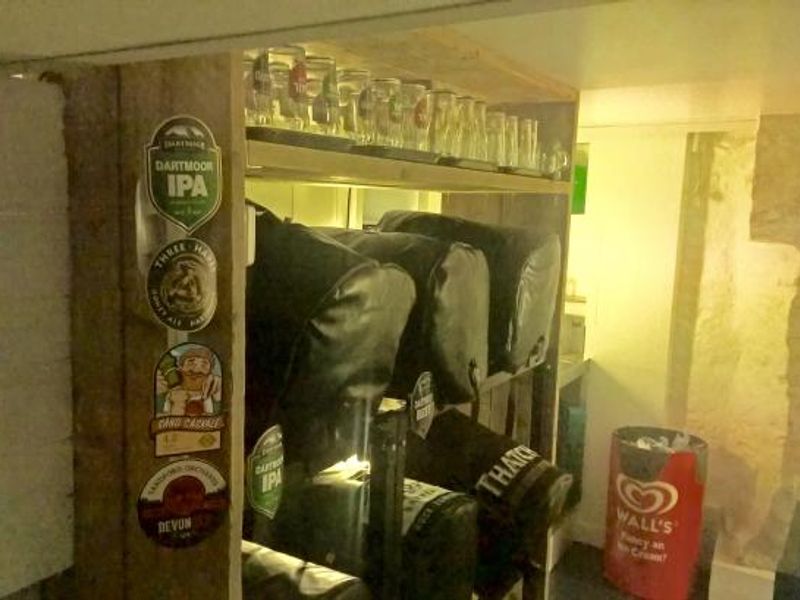 Casks including Dartmoor IPA, Best and Three Hares. (Pub, External, Bar). Published on 20-01-2018