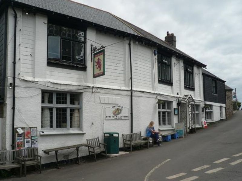 Red Lion, Dittisham. (Pub, External, Key). Published on 31-05-2014