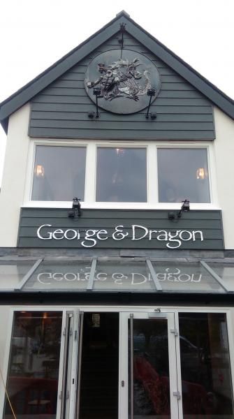 George and Dragon, Dartmouth. (Pub, External, Key). Published on 20-12-2015