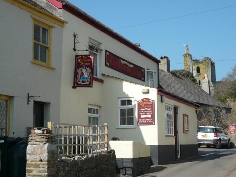 Queens Arms, Slapton. (Pub, External, Key). Published on 11-03-2014 