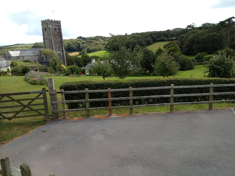 View from car park, August 2019. (Garden). Published on 12-08-2019 