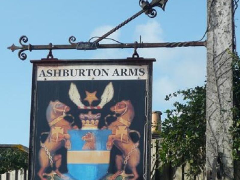 Ashburton Arms pub sign. (External, Sign). Published on 23-02-2015 