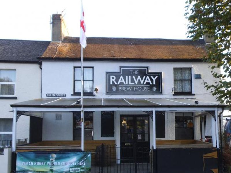 Railway Brew House, Newton Abbot. (Pub, External, Key). Published on 24-10-2015