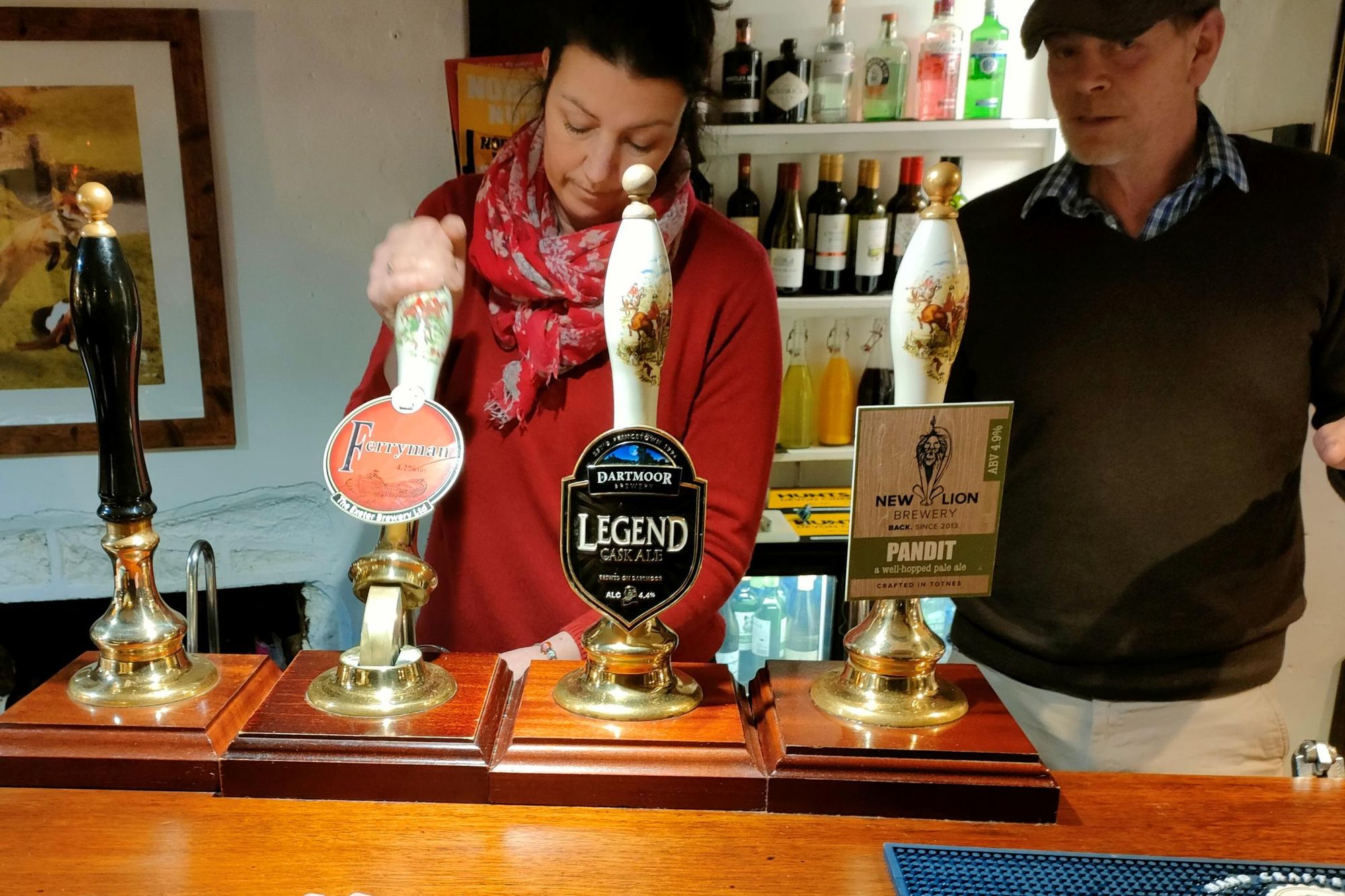 Licensees Kelly & Mike Joiner March 2022. (Bar, Publican). Published on 17-03-2022