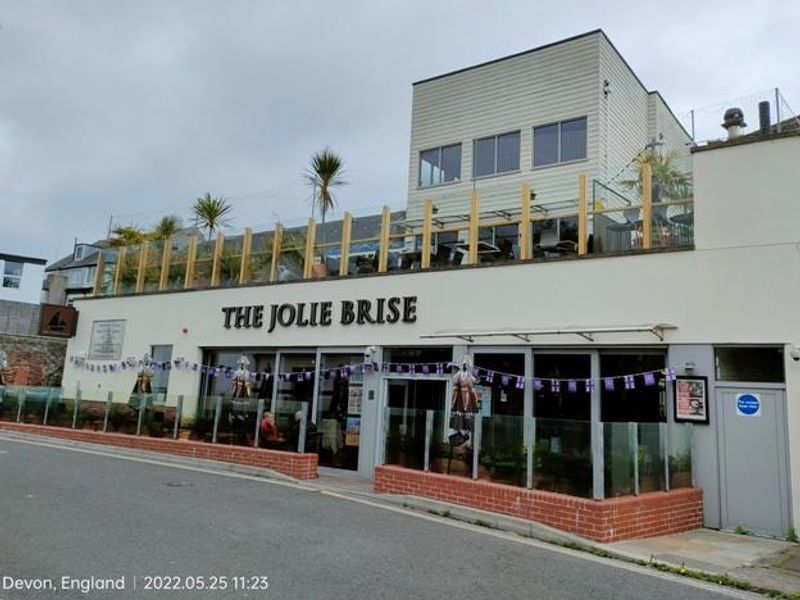 May 2022 Rear entrance and Sun terrace. (Pub, External). Published on 26-05-2022