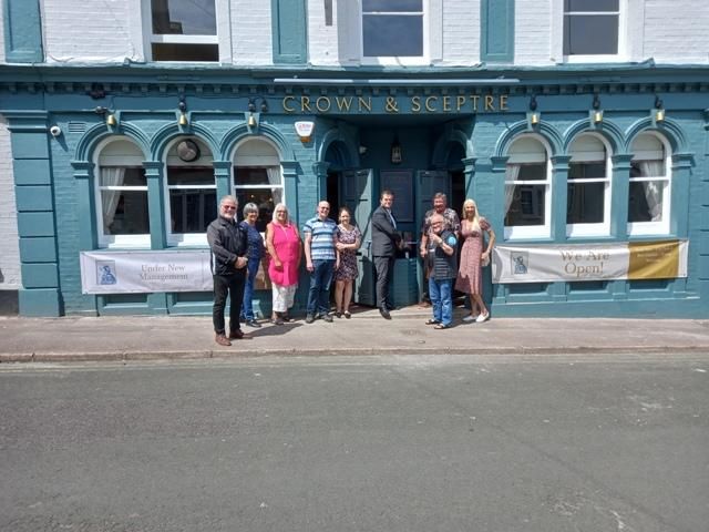 At the re-opening May 2022. (Pub, External, Customers, Key). Published on 13-06-2022