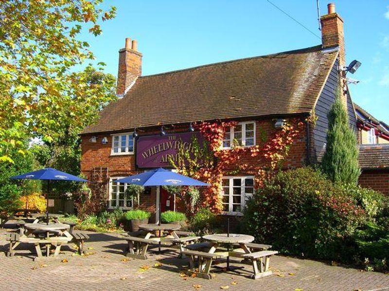 Wheelwright's Arms, St Nicholas Hurst. (Pub, External, Key). Published on 09-01-2013