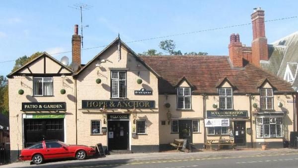 Hope & Anchor, Wokingham. (Pub, External, Key). Published on 10-01-2013