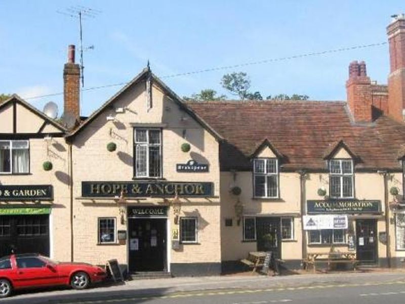 Hope & Anchor, Wokingham. (Pub, External, Key). Published on 10-01-2013