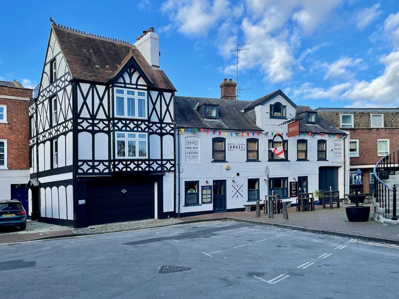 Angel, Poole (Photo: Nick Yarwood - 11/01/2025). (Pub, External, Key). Published on 19-02-2025