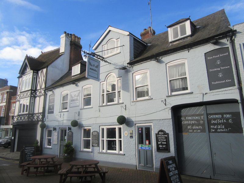 Angel, Poole in 2017 (Photo: Roger Mayhew). (Pub, External). Published on 28-01-2017