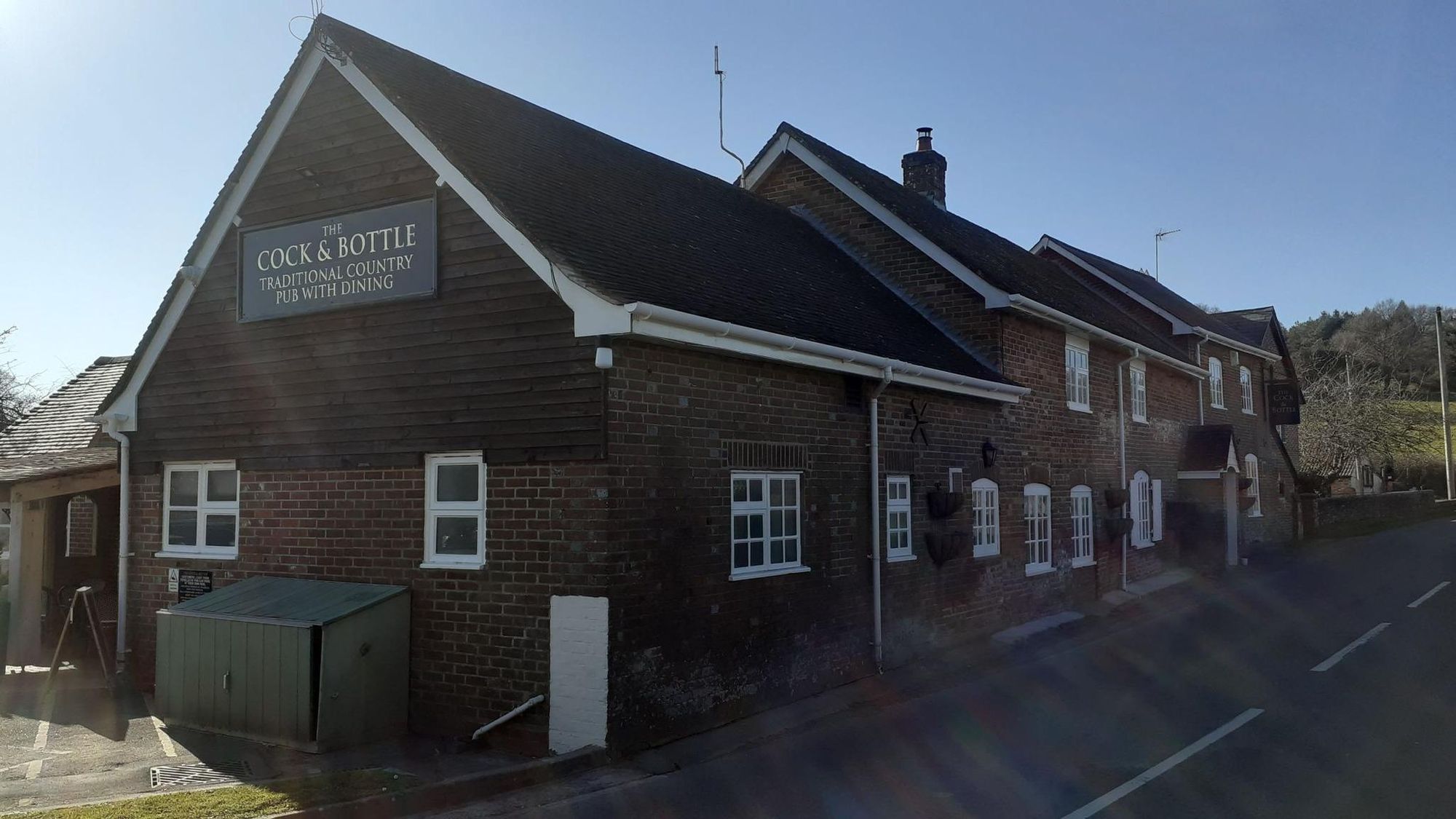 Cock & Bottle, East Morden (Photo: Phil Kimbrey March 2025). (Pub, External, Key). Published on 06-04-2025