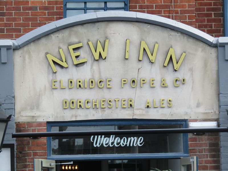 Eldridge Pope sign at entrance. Published on 14-09-2017