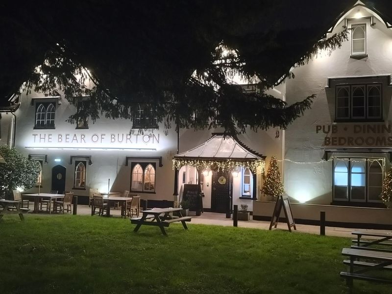 Bear of Burton (Photo: Alan Molloy - 29/12/2025). (Pub, External, Key). Published on 01-02-2026