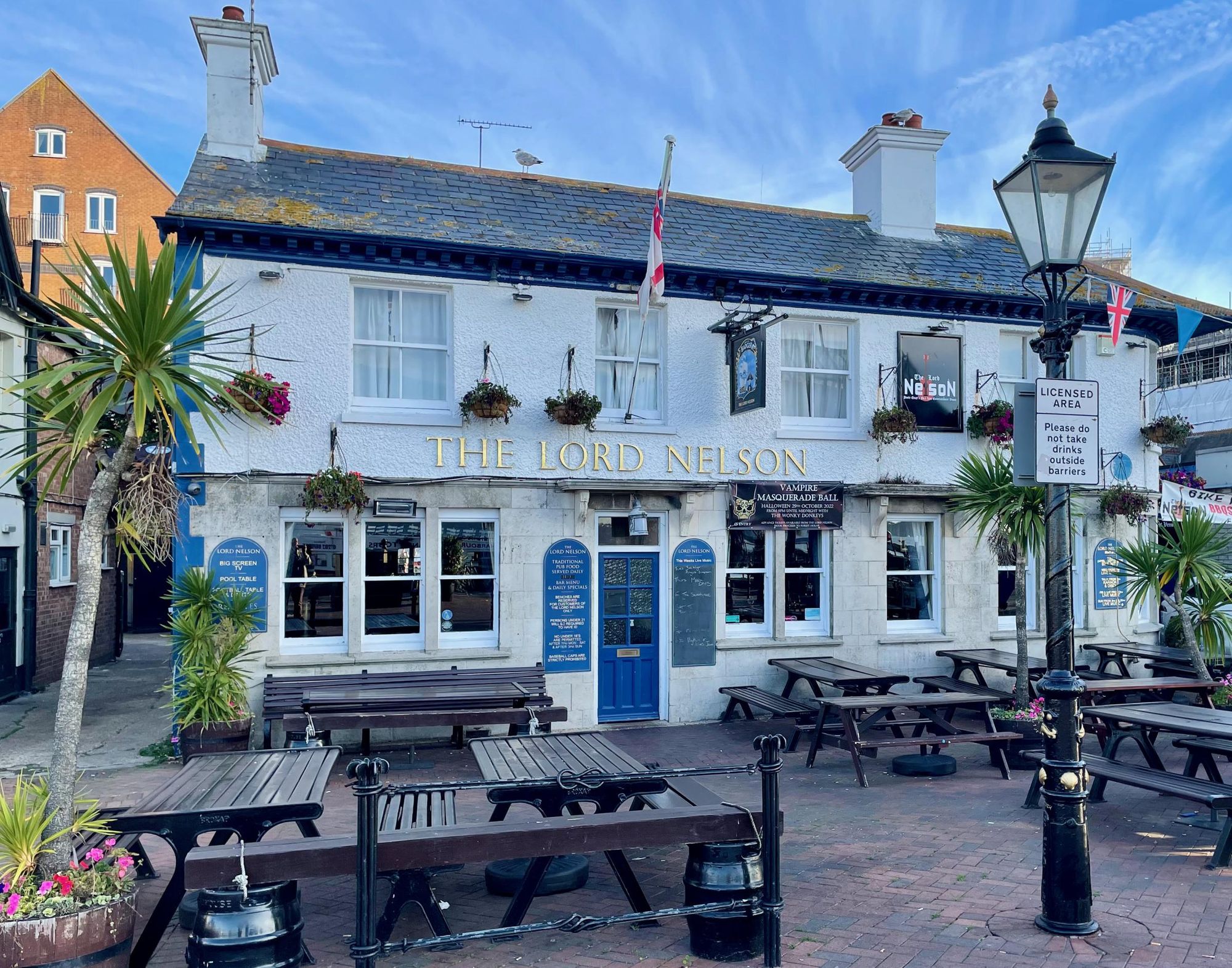 Lord Nelson, Poole (Photo: Nick Yarwood 25/09/2022). (Pub, External, Key). Published on 02-11-2022
