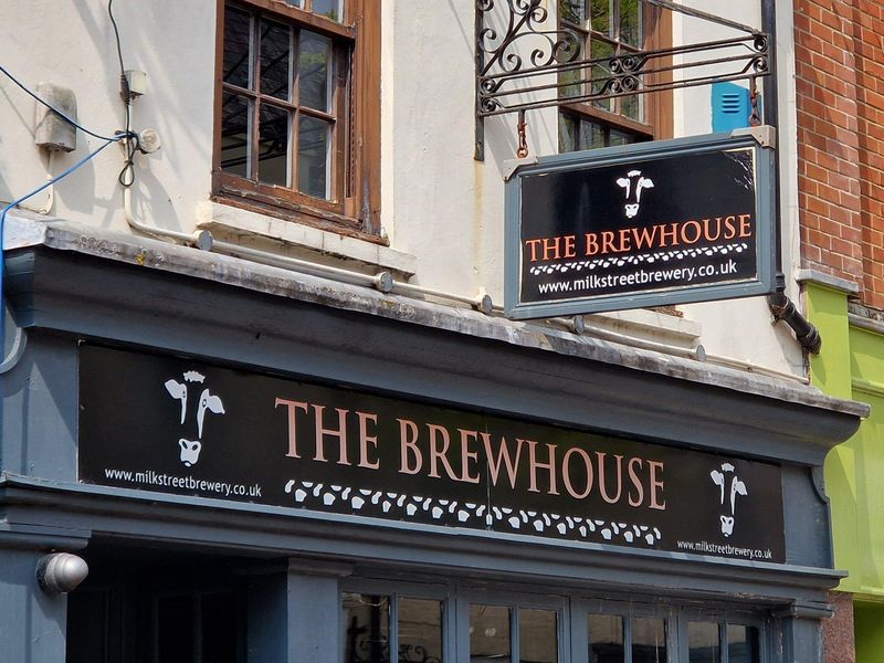 Brewhouse, Poole (Photo: Pete Horn - 24/04/2025). (Pub, External, Sign). Published on 29-04-2025