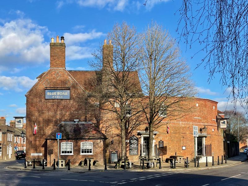 Blue Boar, Poole (Photo: Nick Yarwood - 11/01/2025). (Pub, External, Key). Published on 23-01-2025