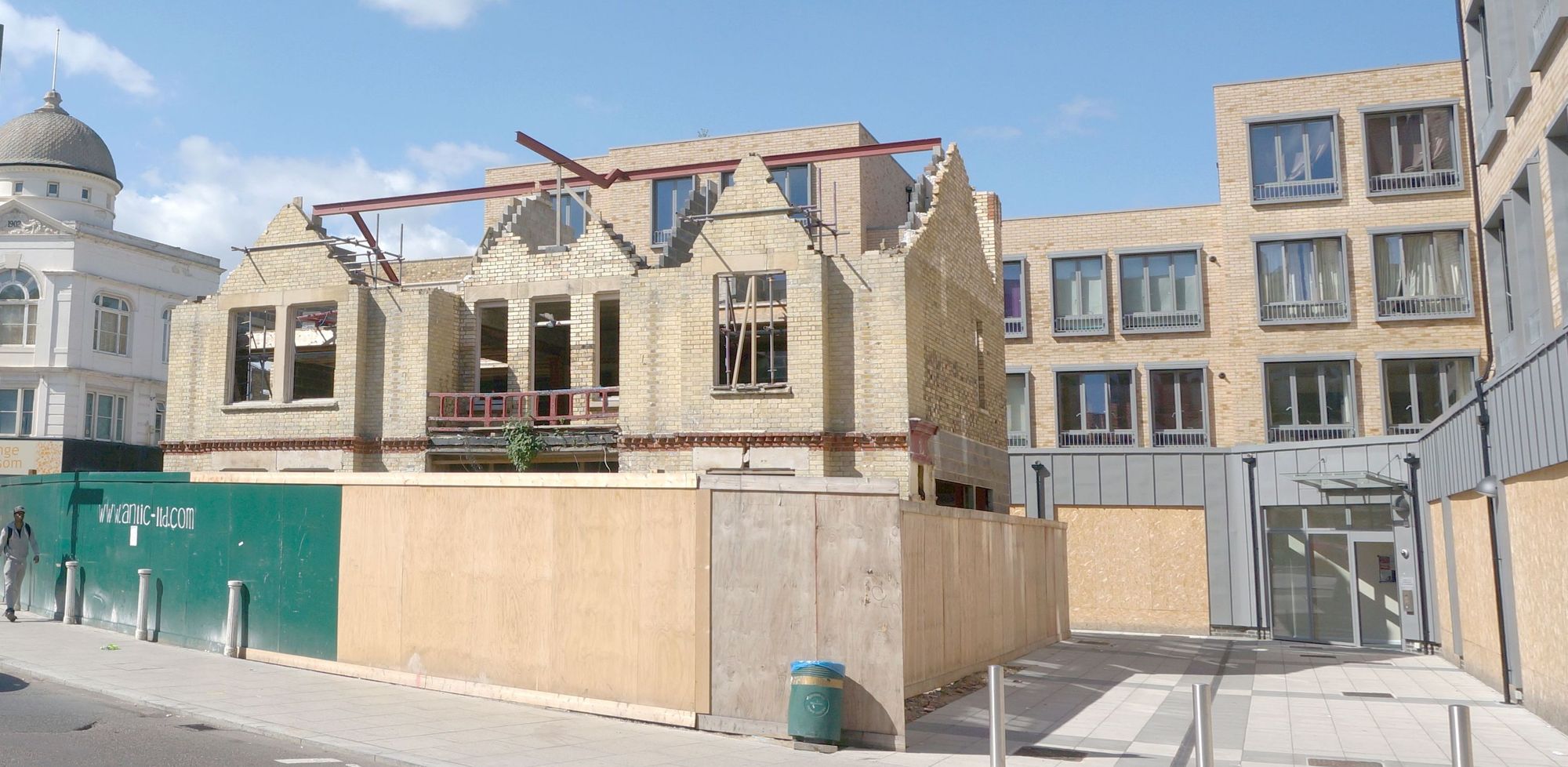 Photo taken 3 June 2013; partly restored building.. (Pub, External). Published on 05-06-2013