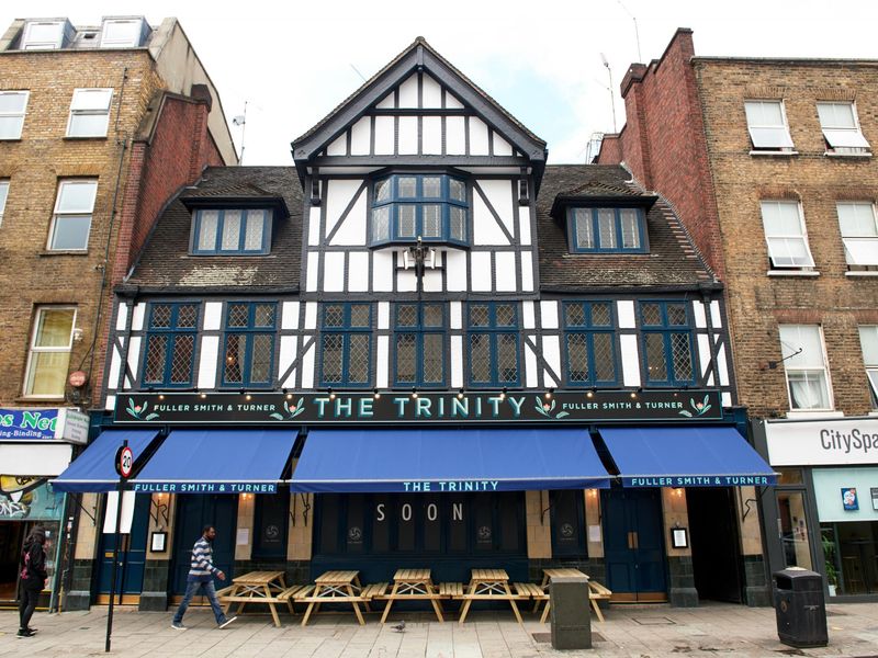 Tudor-façade street frontage - from Press Release September 2020. (Pub, External, Key). Published on 08-09-2020
