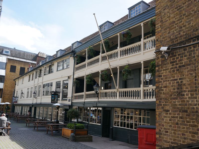 The George showing its outside galleries. (Pub, External, Key). Published on 13-05-2013