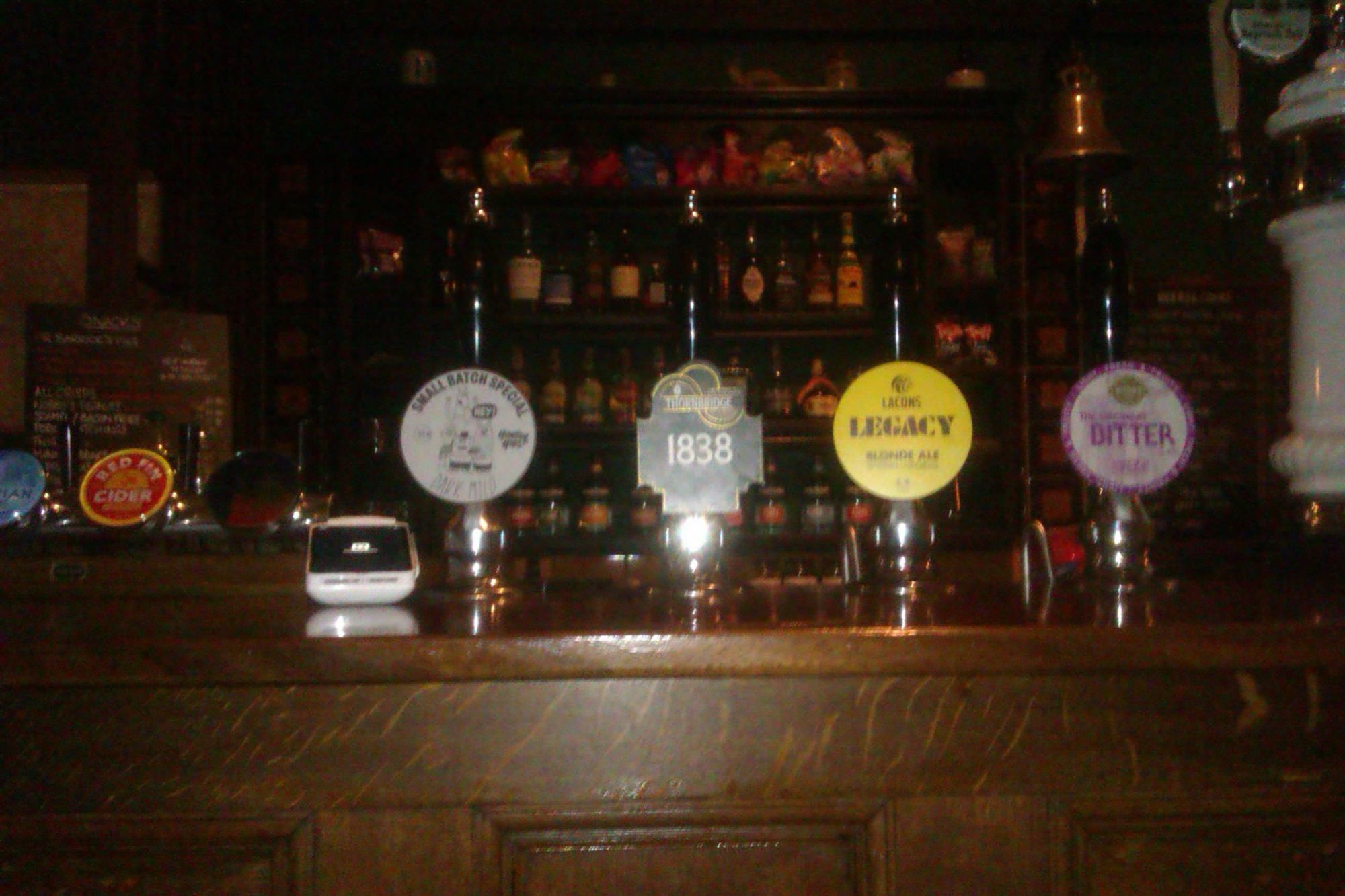 The four handpumps.. (Bar). Published on 23-03-2025