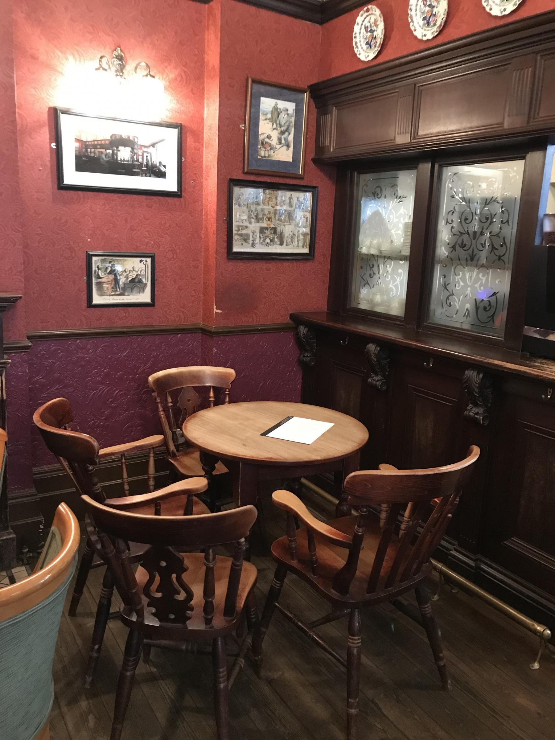 A corner in the rear bar. (Pub). Published on 19-02-2019