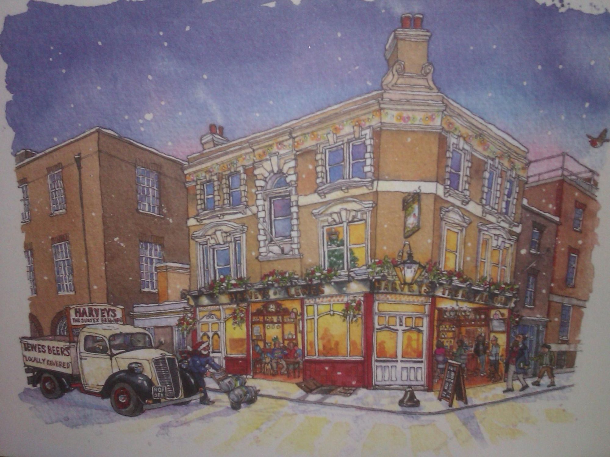 Harvey's Christmas Card 2022. (External). Published on 22-12-2022