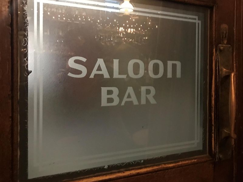 Entrance to the saloon bar. (Sign). Published on 30-04-2026 