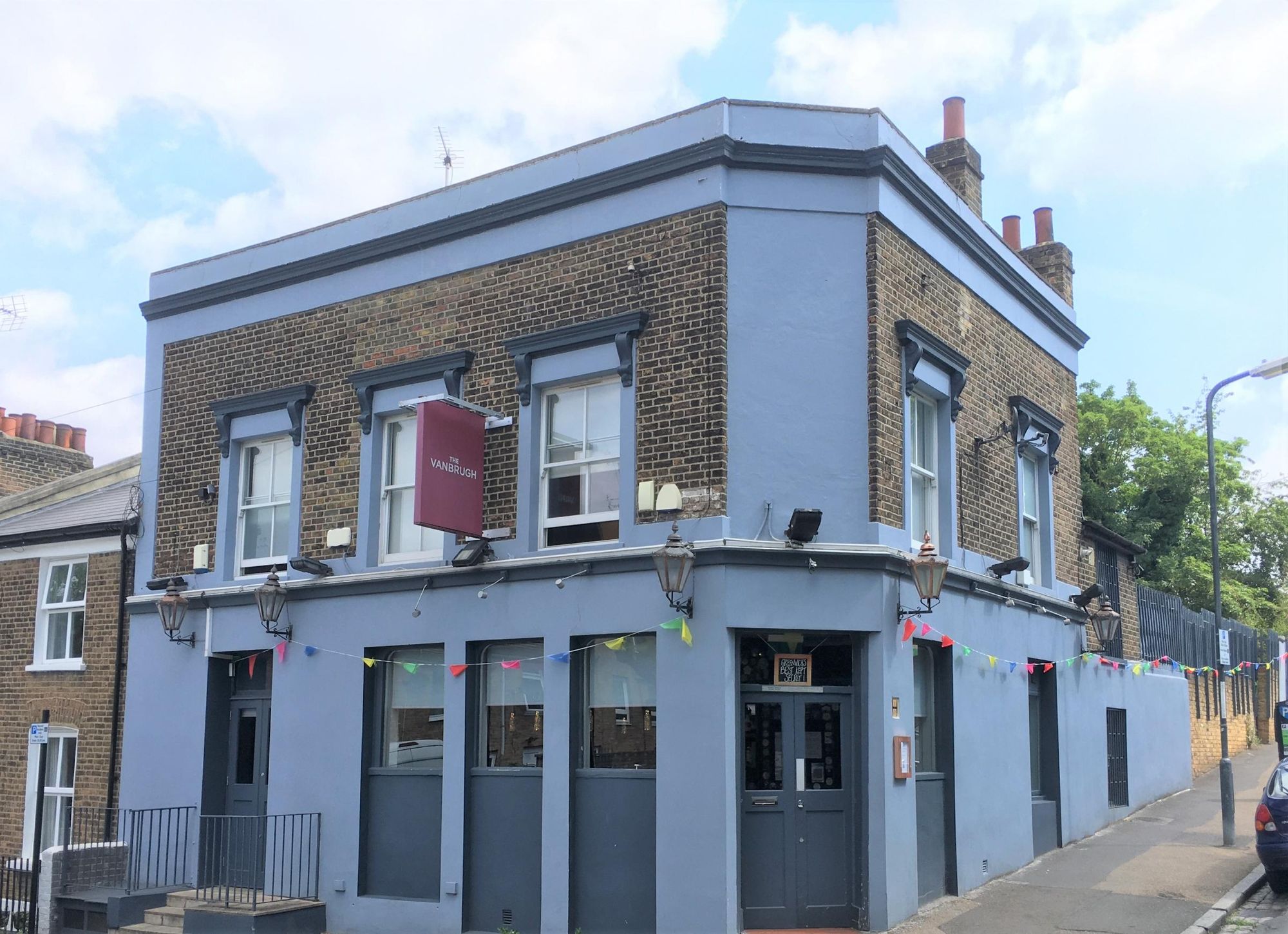 Street frontage as The Vanbrugh. (Pub, External). Published on 03-06-2021