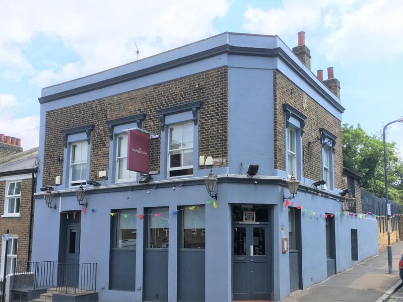 Street frontage as The Vanbrugh. (Pub, External). Published on 03-06-2021