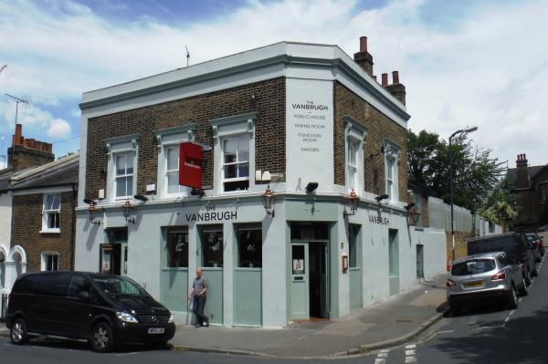 Street frontage as The Vanbrugh. (Pub, External). Published on 13-07-2014