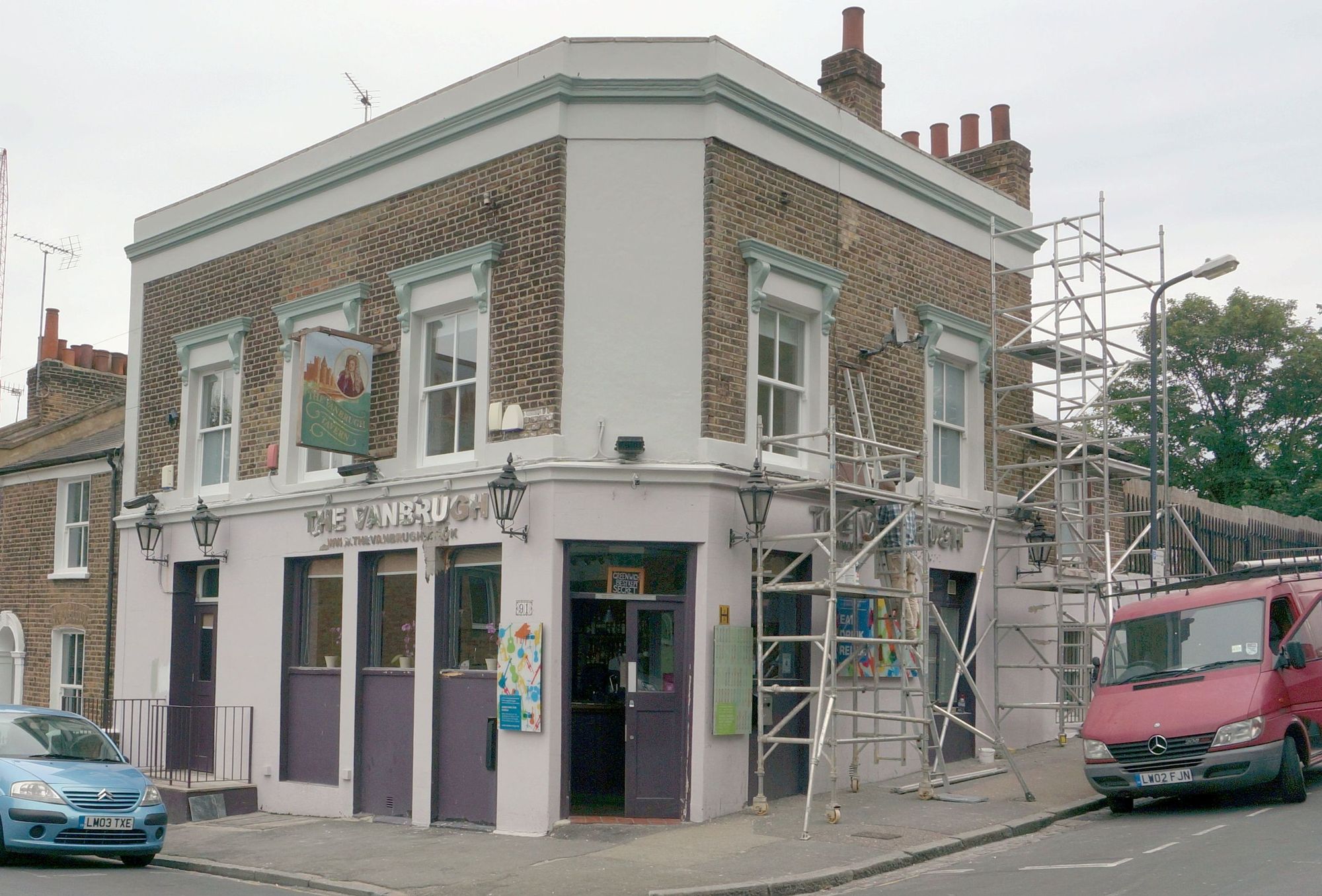 Street frontage as The Vanbrugh. (Pub, External). Published on 03-07-2013