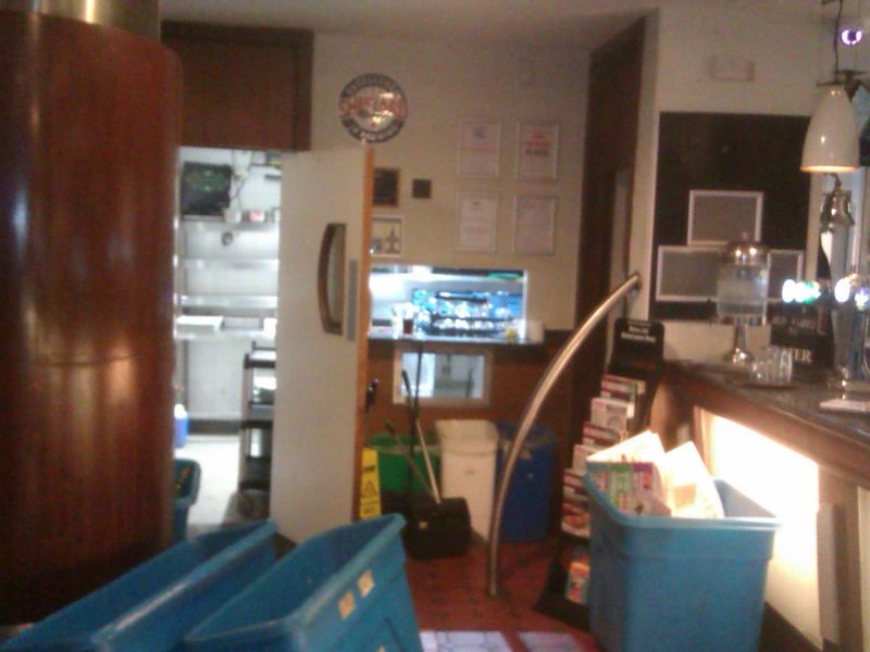 Glasses return area and hatch on ground floor. (Bar). Published on 03-11-2022 