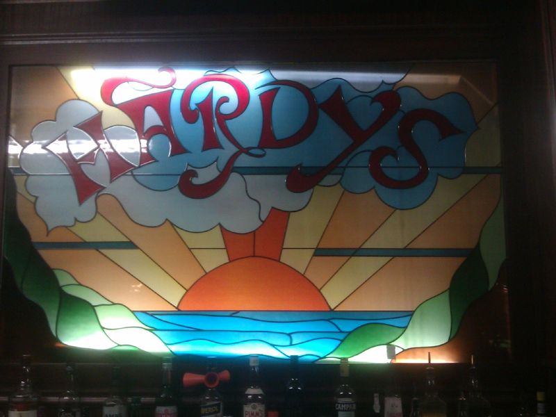Bar back. (Pub, Bar, Sign). Published on 10-06-2024