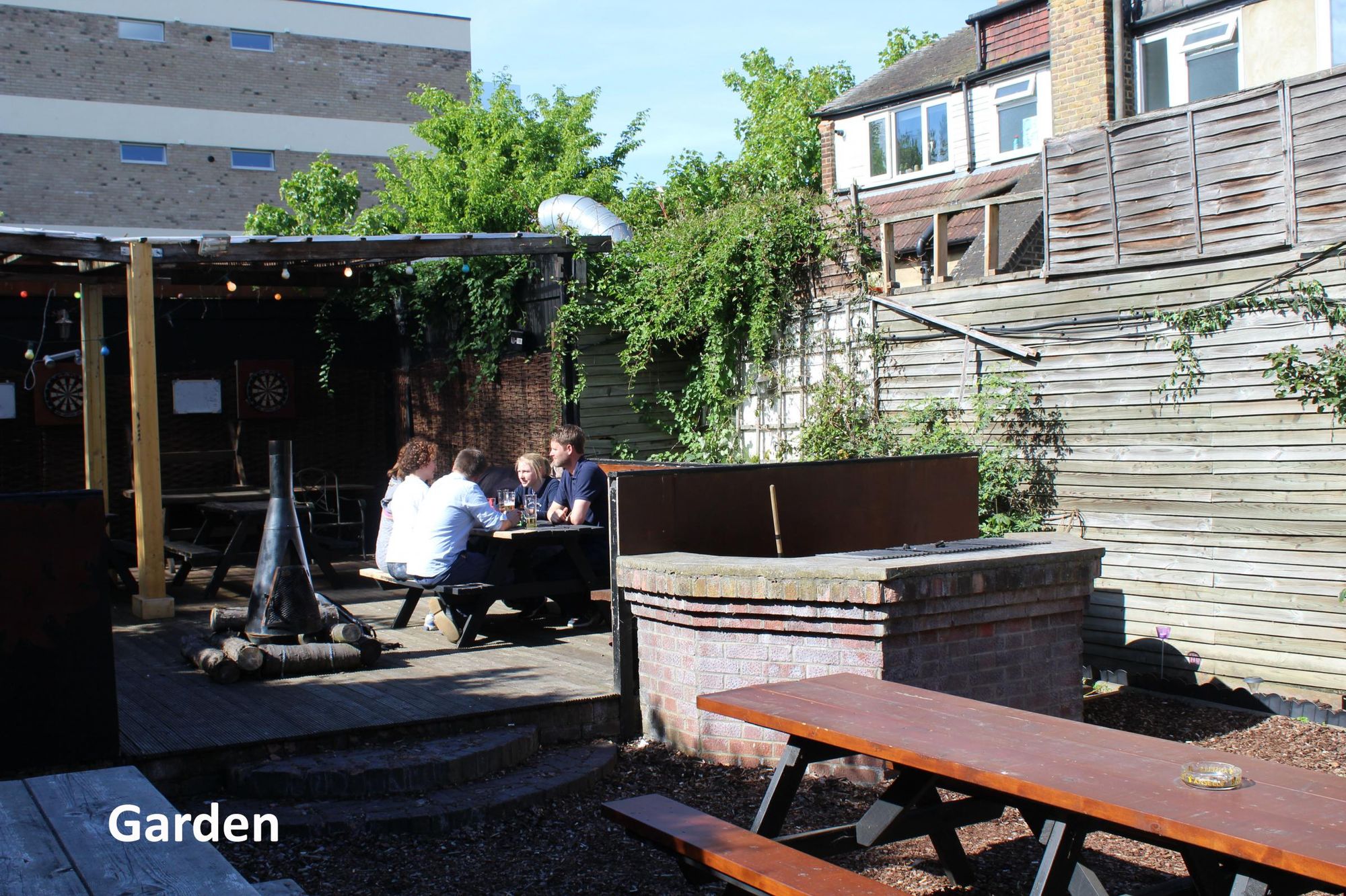 The garden at the rear. (Pub, External, Garden). Published on 13-05-2017