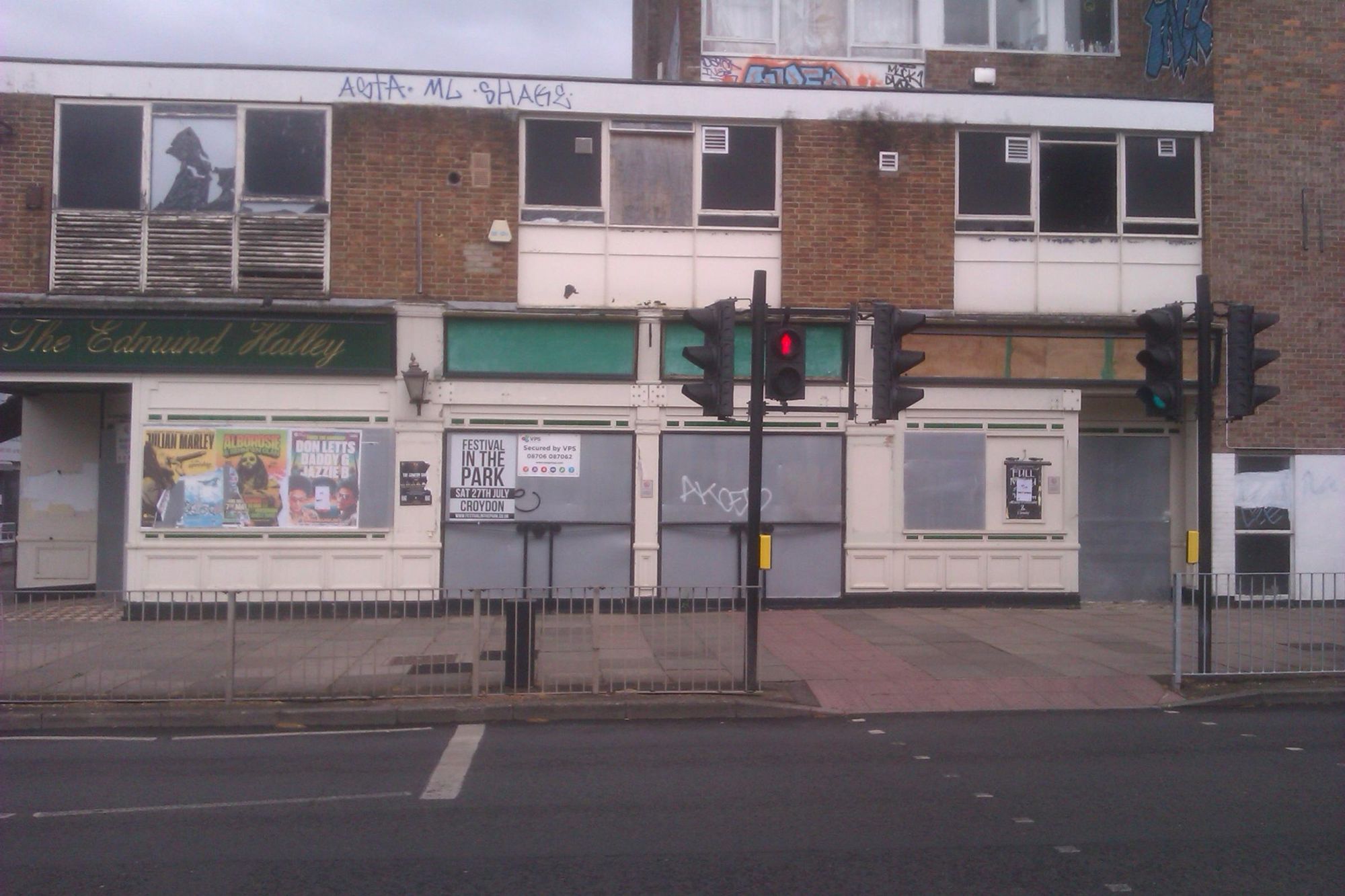 Sad sight after closure. (Pub). Published on 03-07-2024
