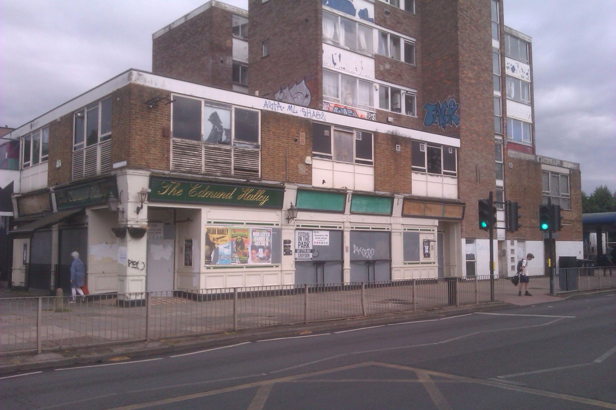 The sad sight after closure. (Pub). Published on 03-07-2024