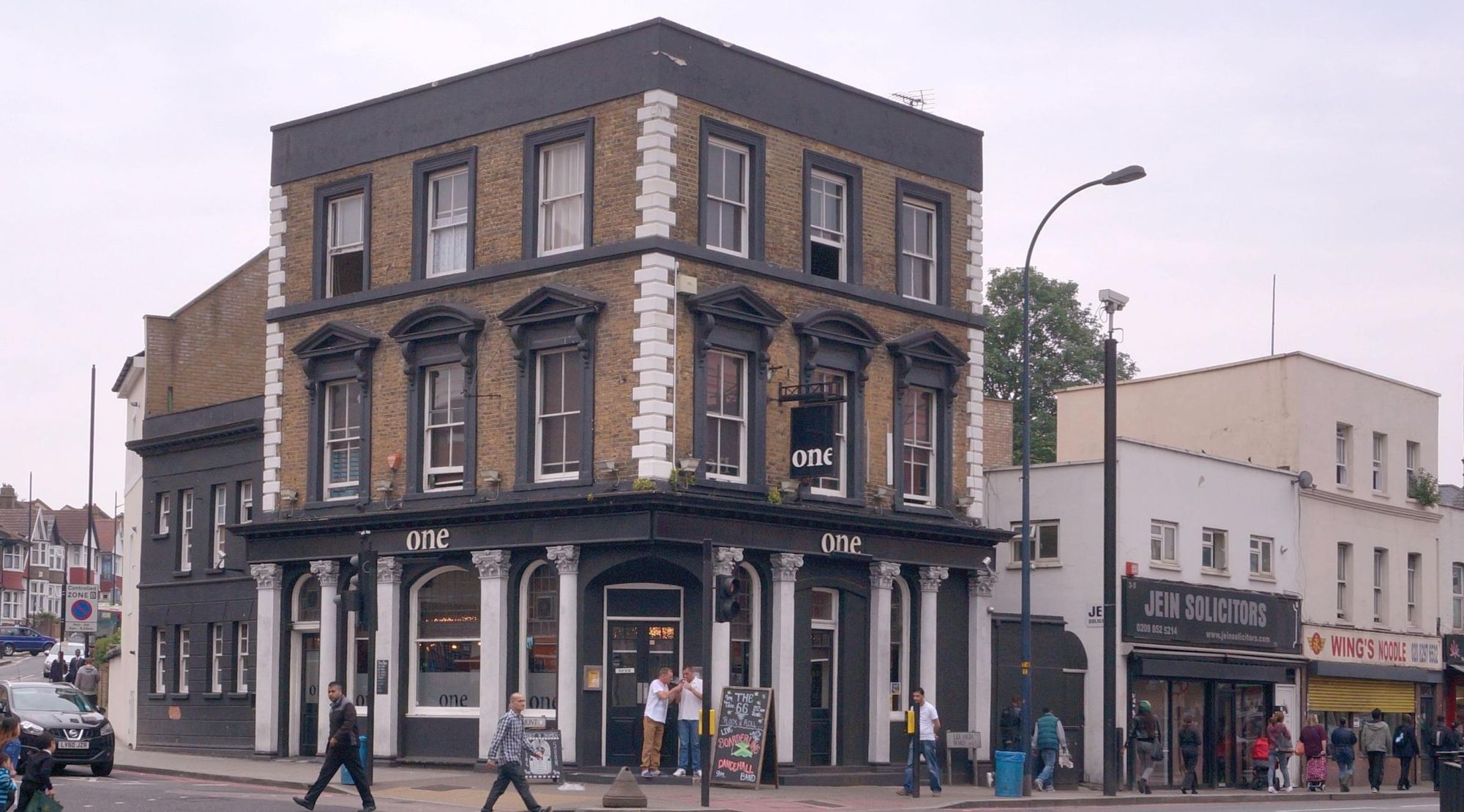 Street frontage as One. (Pub, External). Published on 19-10-2024