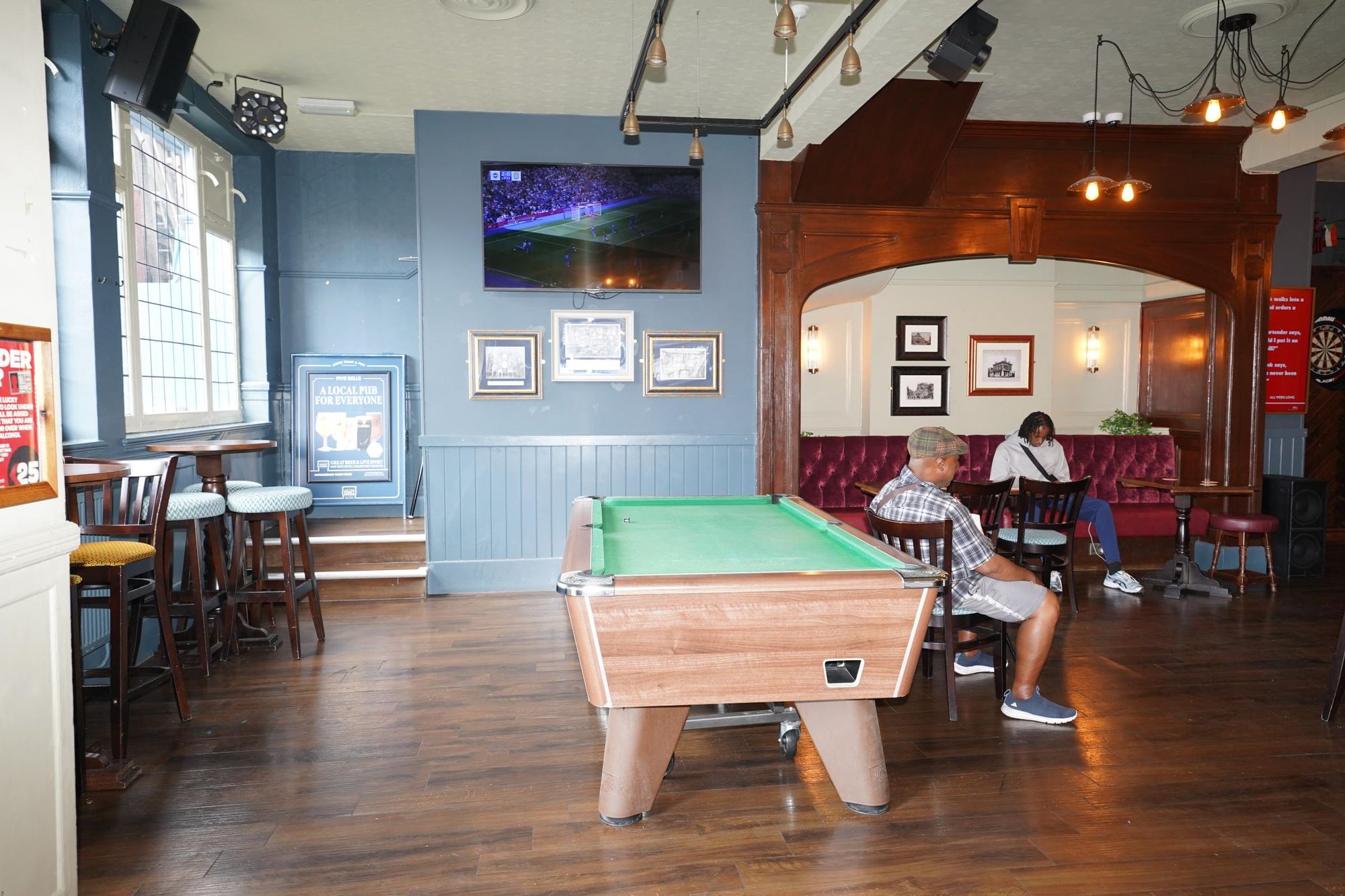Photo taken 23 Aug 2026, pool and darts area. (Bar). Published on 24-08-2026