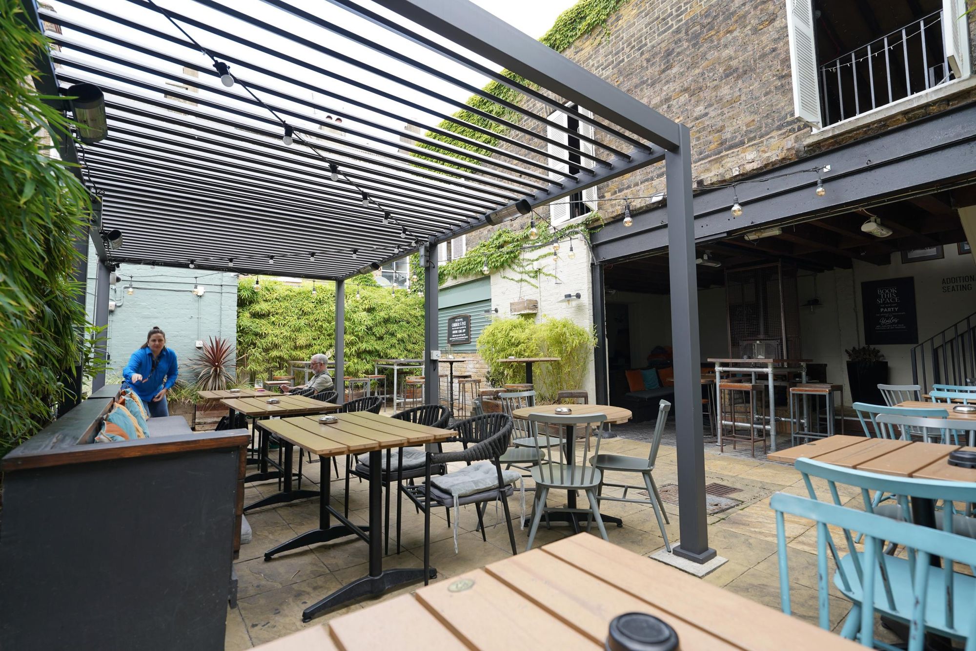 Photo taken 3 Sep 2026, patio. (Pub, Garden). Published on 03-09-2026