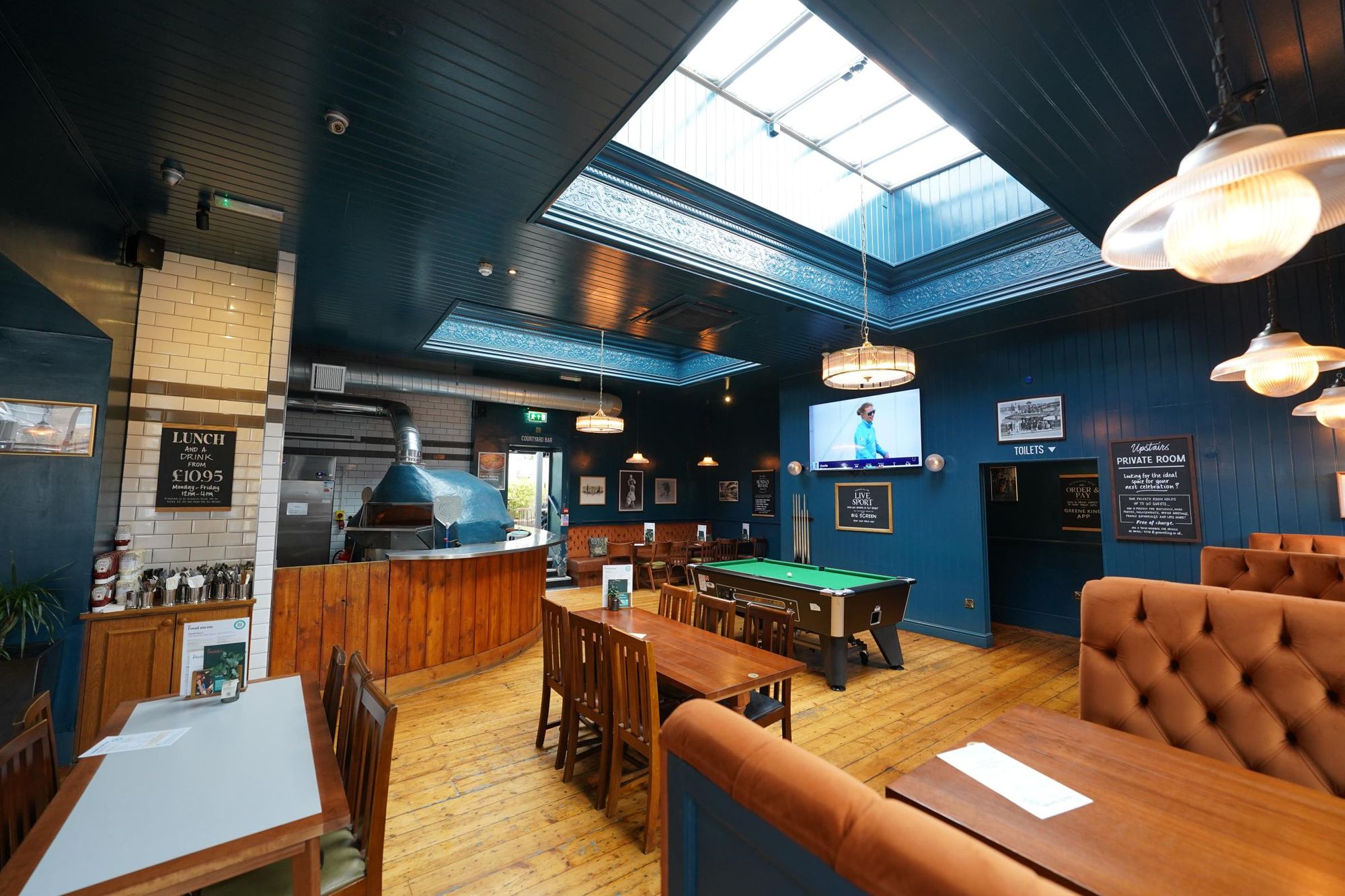 Photo taken 3 Sep 2026, kitchen & billiards. (Pub, Restaurant). Published on 03-09-2026