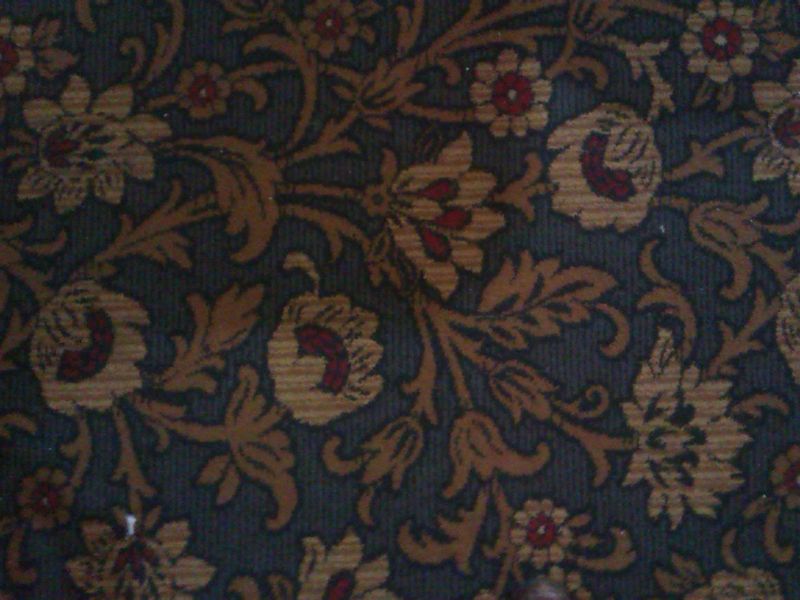 The unique carpet pattern for this pub. (Bar). Published on 10-01-2024 