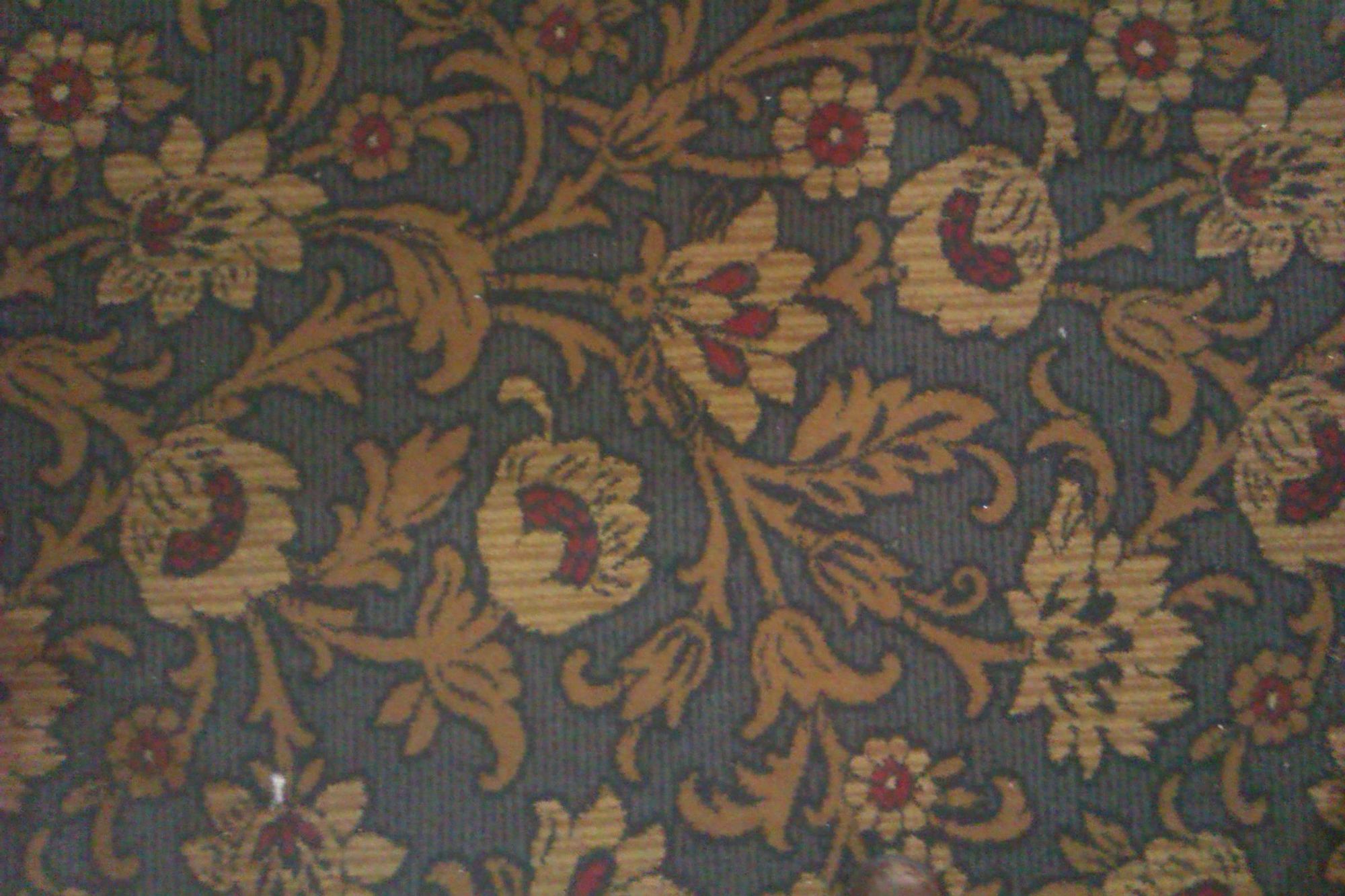 The unique carpet pattern for this pub. (Bar). Published on 10-01-2024