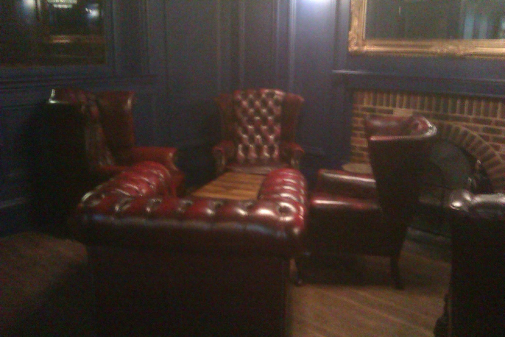 Saloon bar Chesterfields and armchairs. (Pub, Bar). Published on 16-10-2024