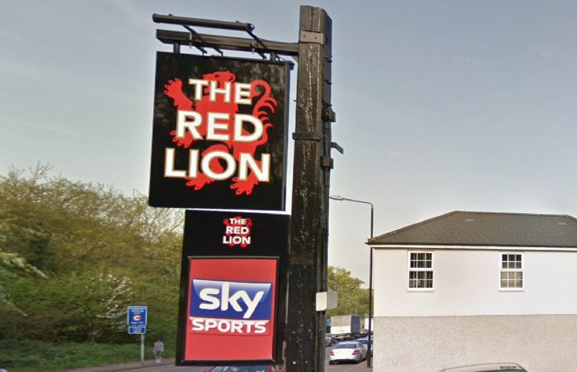 The pub sign. (Sign). Published on 24-10-2022