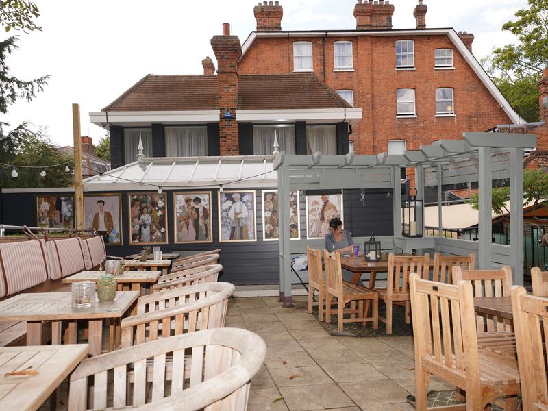 Photo taken 21 Aug 2026, patio. (Pub, Garden). Published on 22-08-2026 