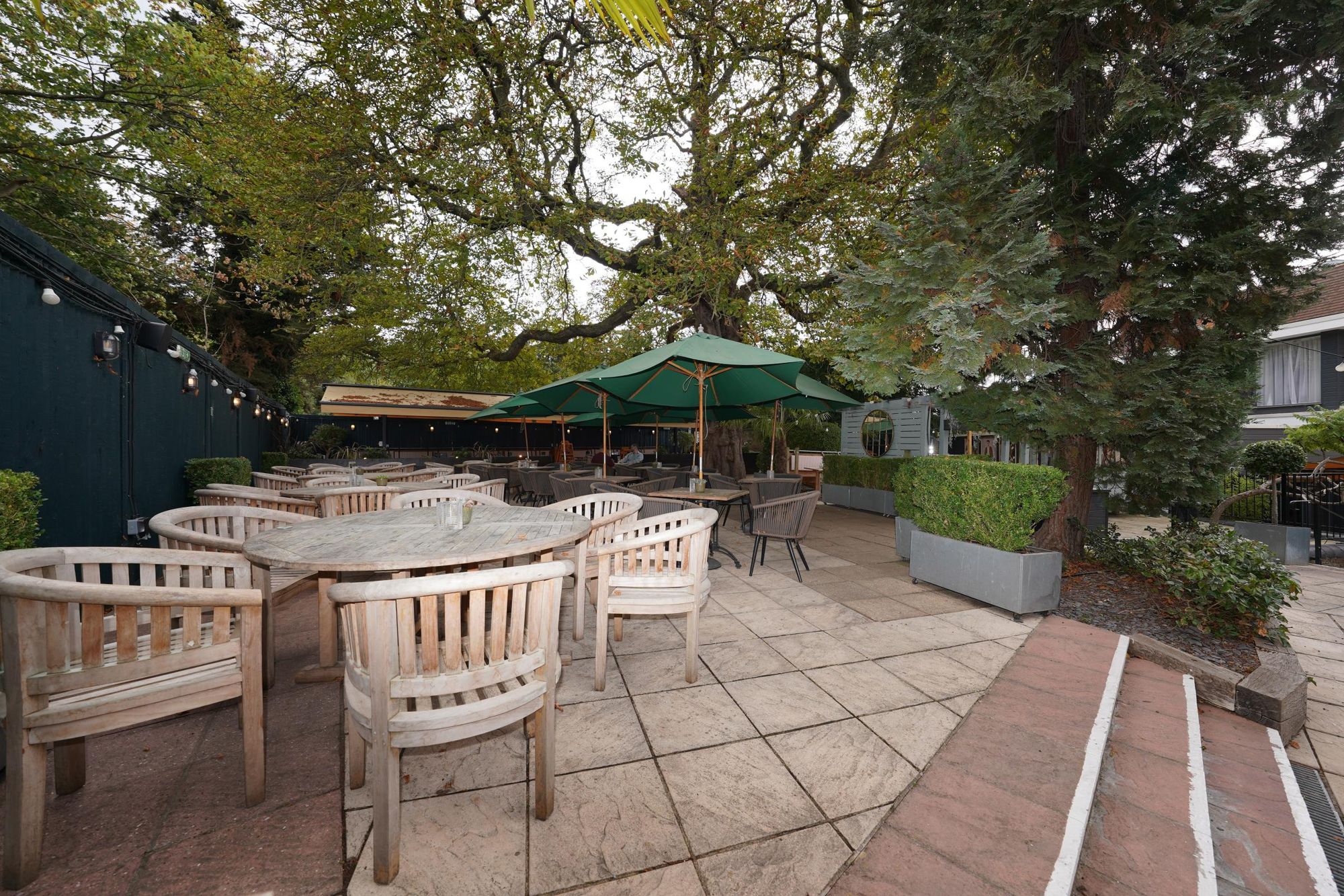 Photo taken 21 Aug 2026, patio. (Pub, Garden). Published on 22-08-2026